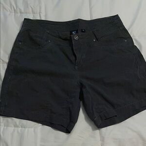 Kuhl women’s dark gray Bermudas Classic Summer Shorts size 12